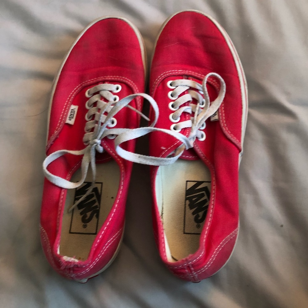 red classic vans
